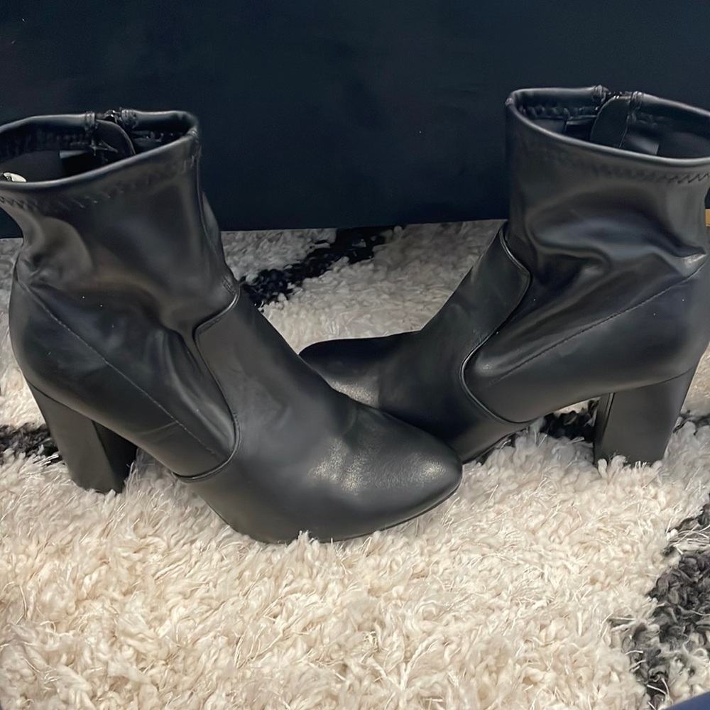 Black Leather Boots